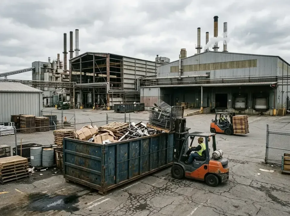industrial-factory-scrap-conta-003 — frequently asked questions, Cheap Roll-off Dumpster Rentals in New Castle, IN